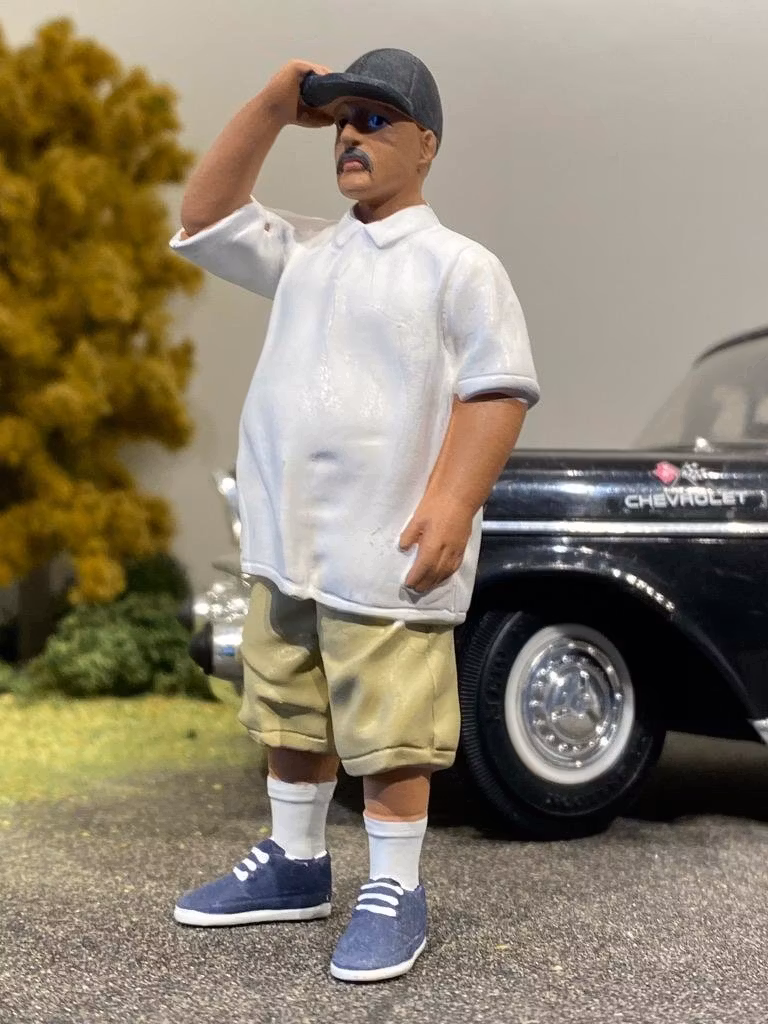 Skala 1/18 Abbe "LowRiderz" - American Diorama