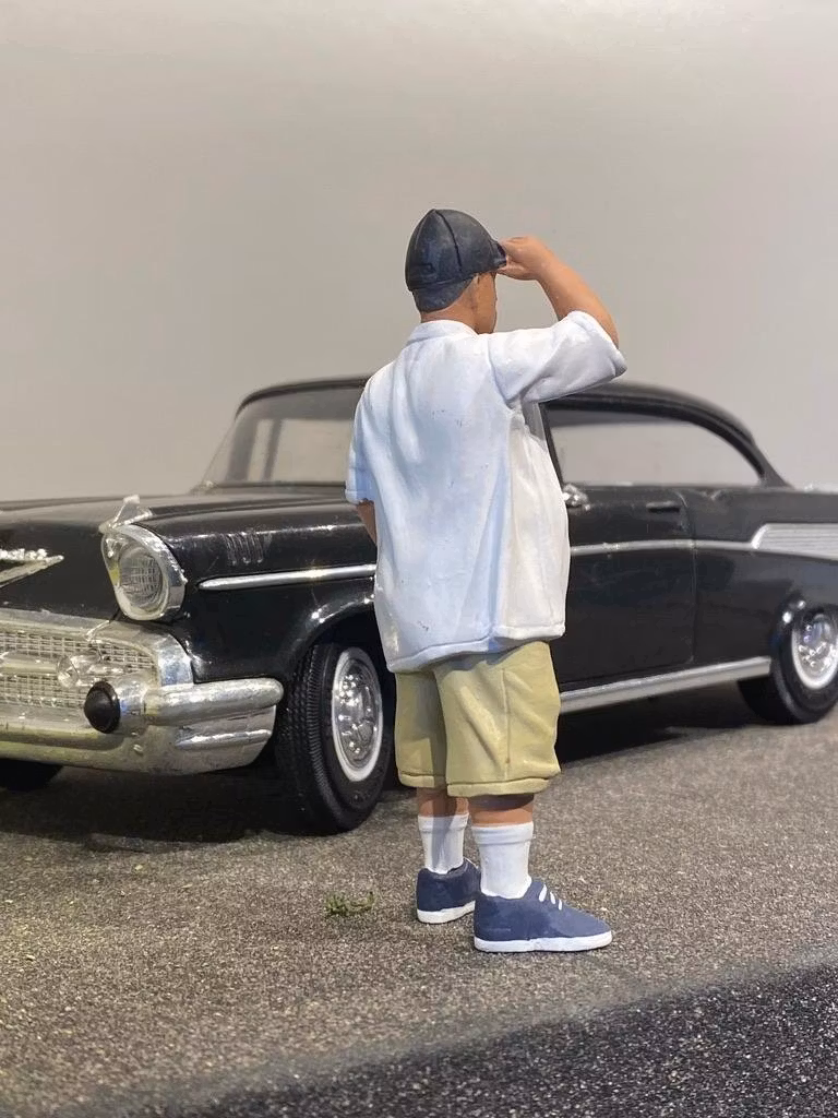Skala 1/18 Abbe "LowRiderz" - American Diorama