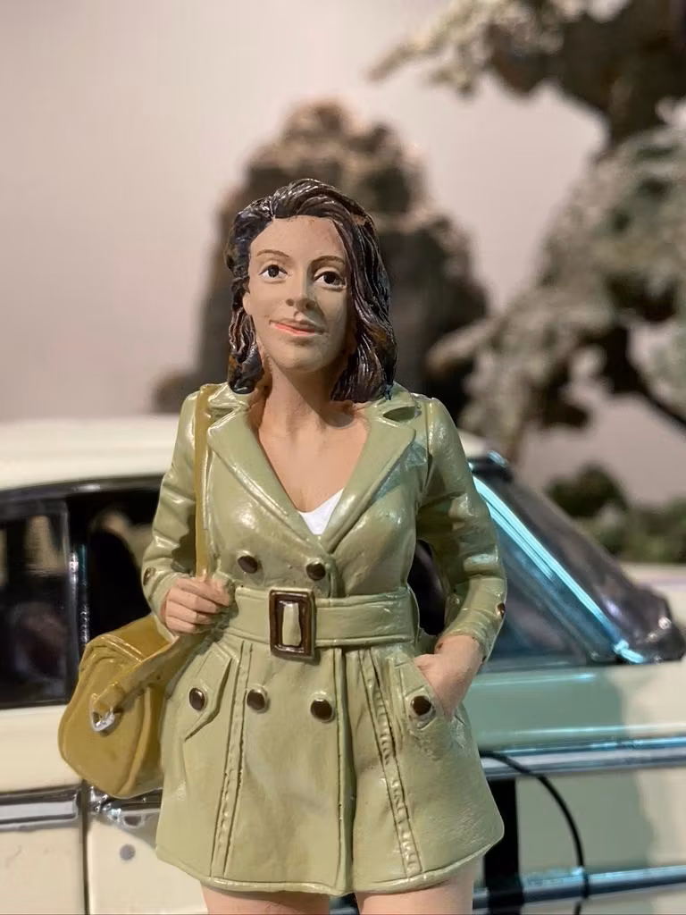 Skala 1/18 Glada Betty - American Diorama