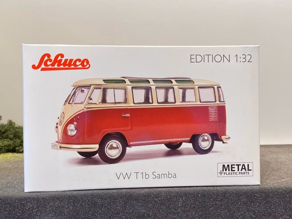 Skala 1/32 Schuco Volkswagen T1 b Samba