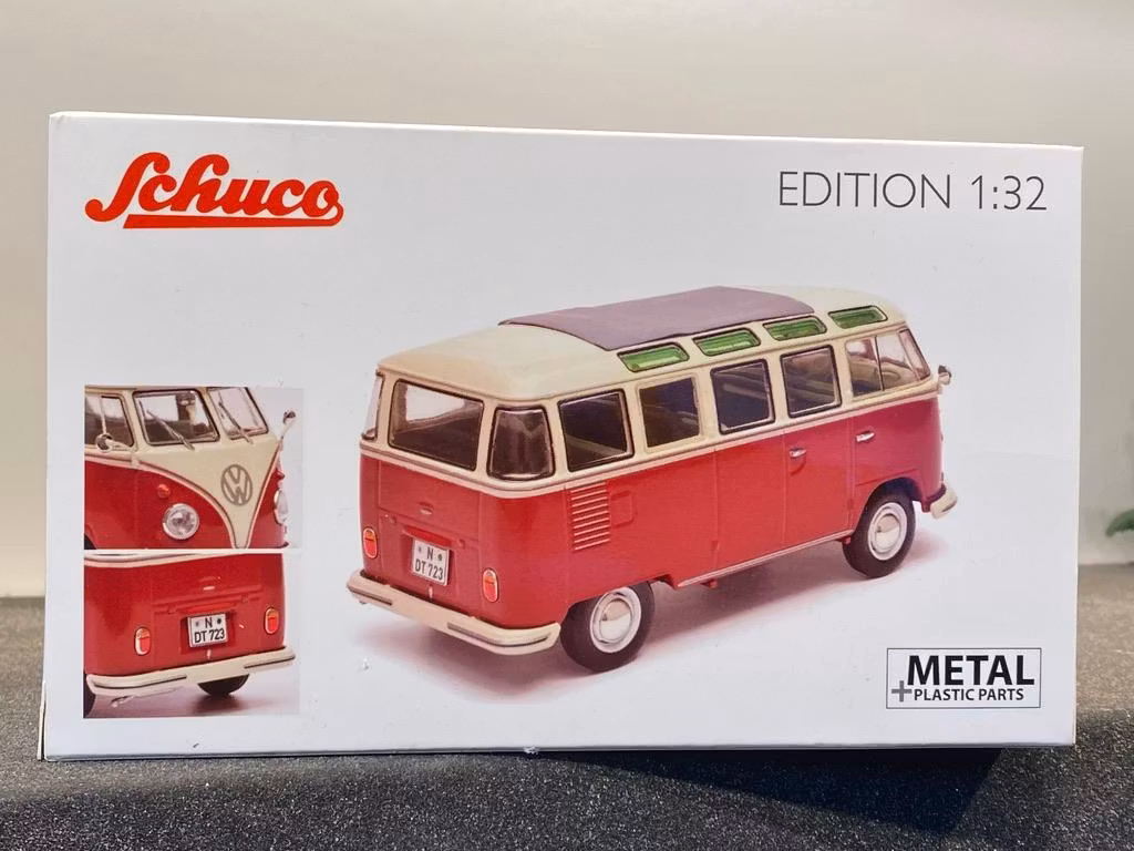 Skala 1/32 Schuco Volkswagen T1 b Samba