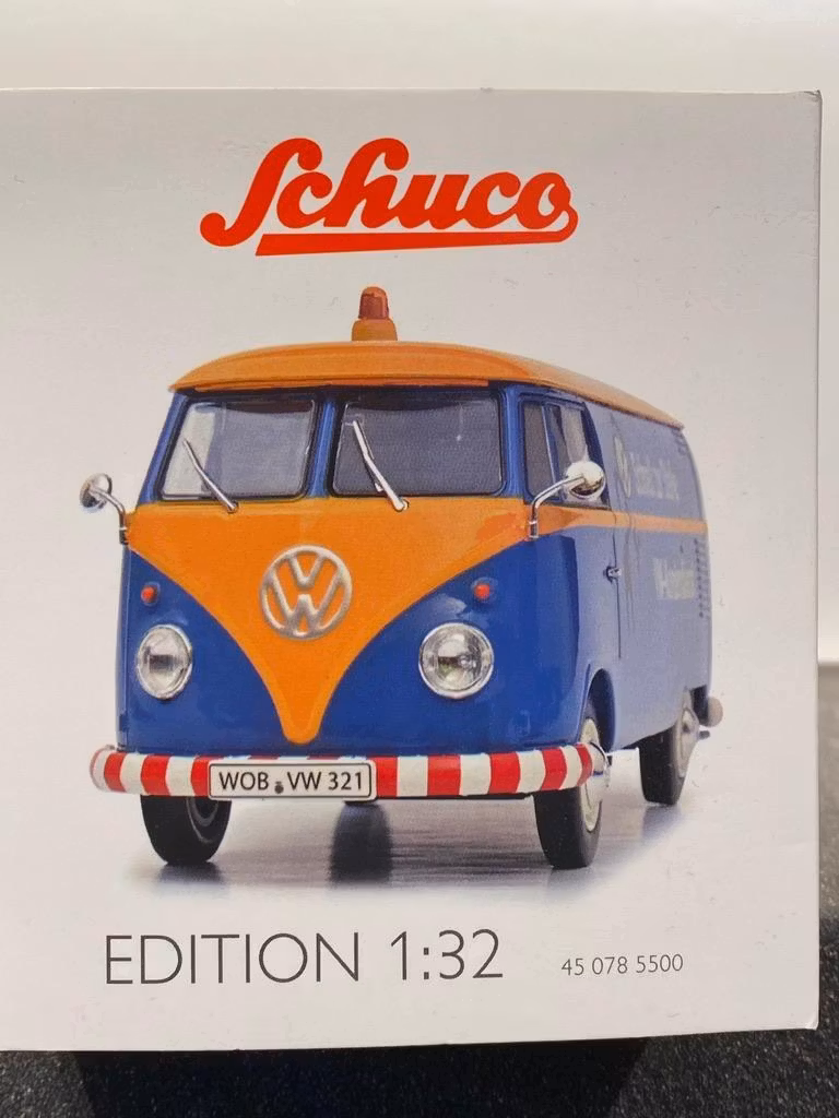 Skala 1/32 Schuco Volkswagen T1 b Kasten