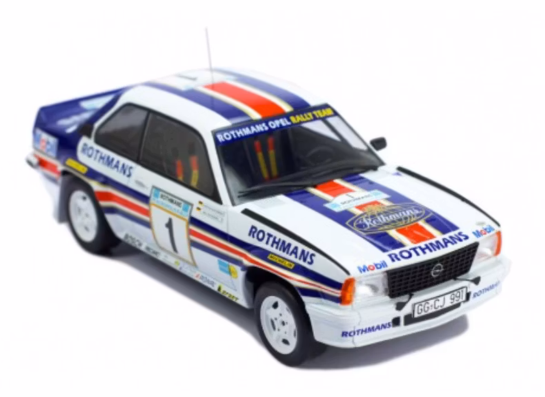 Skala 1/18 OPEL ASCONA 400 Nr:1 W.RÖHRL från IXO Models