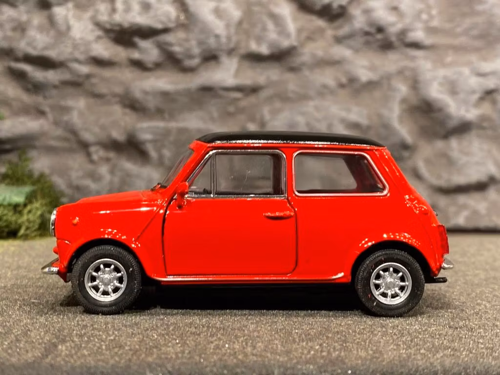 Skala 1/34 - 1/39 Mini Cooper 1300 från Nex models / Welly