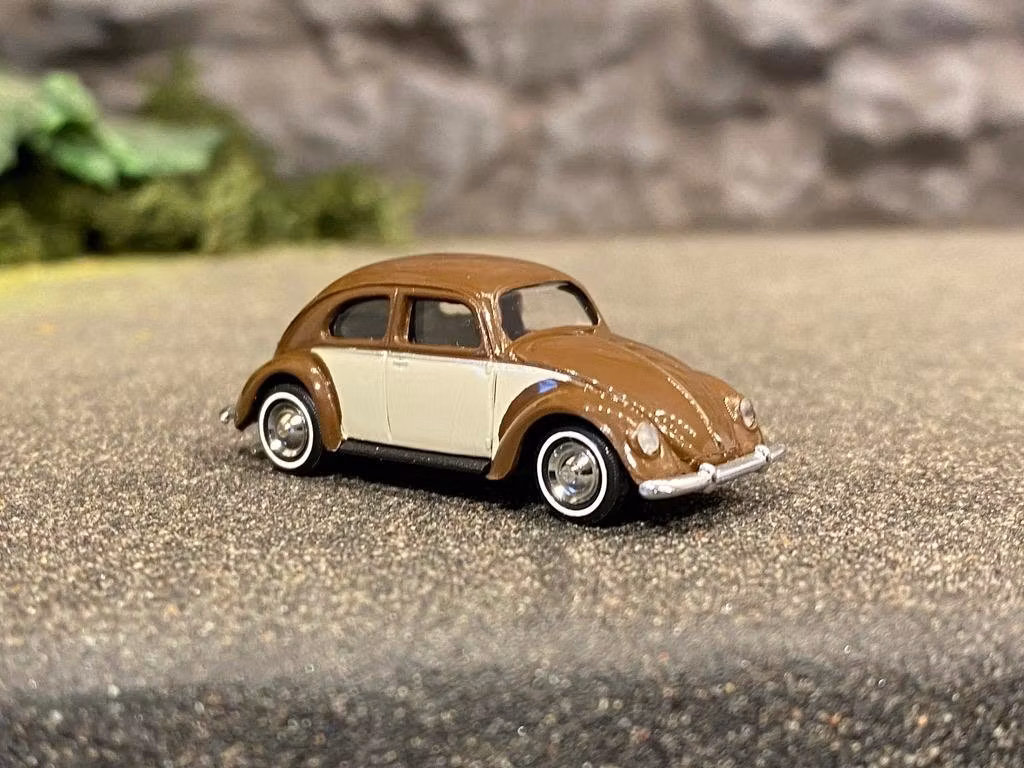Skala 1/87 Volkswagen Bubbla Käfer tvåfärgad 51' från Busch