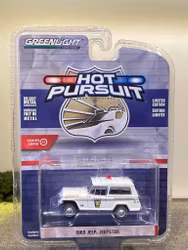 Skala 1/64 Jeep Jeepster 69' "Hot Pursuit" från Greenlight