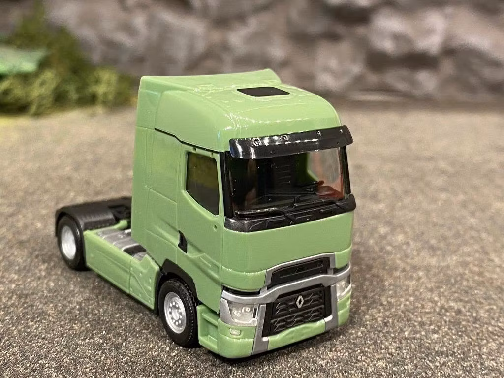 Skala 1/87 h0, Renault T ZGM, grön från HERPA