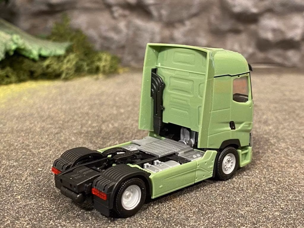 Skala 1/87 h0, Renault T ZGM, grön från HERPA