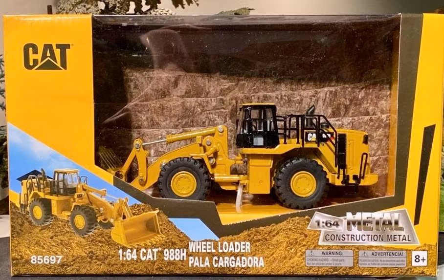 Skala 1/64 CAT 988H Mäktig Hjullastare fr DM Diecast Masters