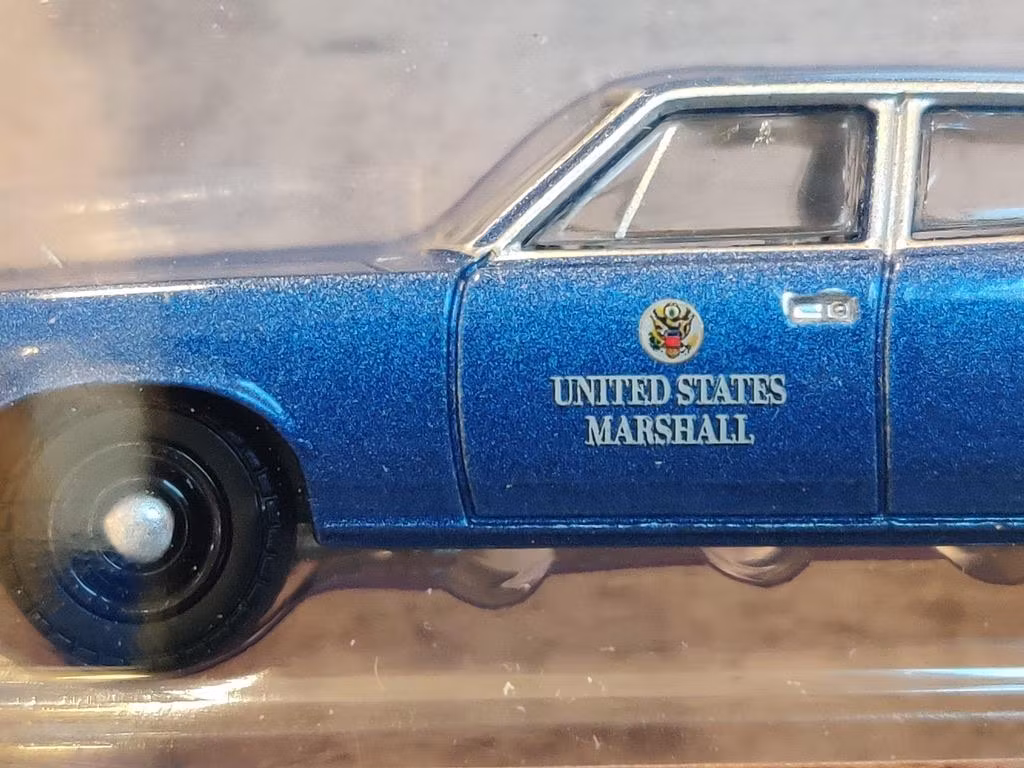 Skala 1/64 AMC Matador 72' United State Marshall'  från Greenlight Excl.