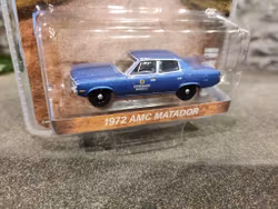 Skala 1/64 AMC Matador 72' United State Marshall'  från Greenlight Excl.