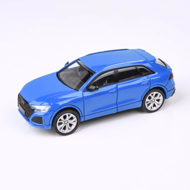 Skala 1/64 Mycket exklusiv Audi RS Q8, Blå från Para 64