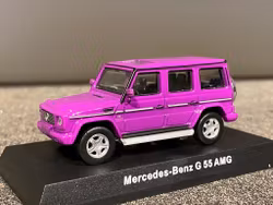 Skala 1/64 Mercedes-Benz G55 AMG, Lila fr KYOSHO
