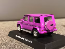 Skala 1/64 Mercedes-Benz G55 AMG, Lila fr KYOSHO