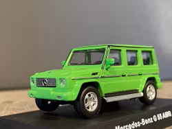 Skala 1/64 Mercedes-Benz G55 AMG, Grön fr KYOSHO