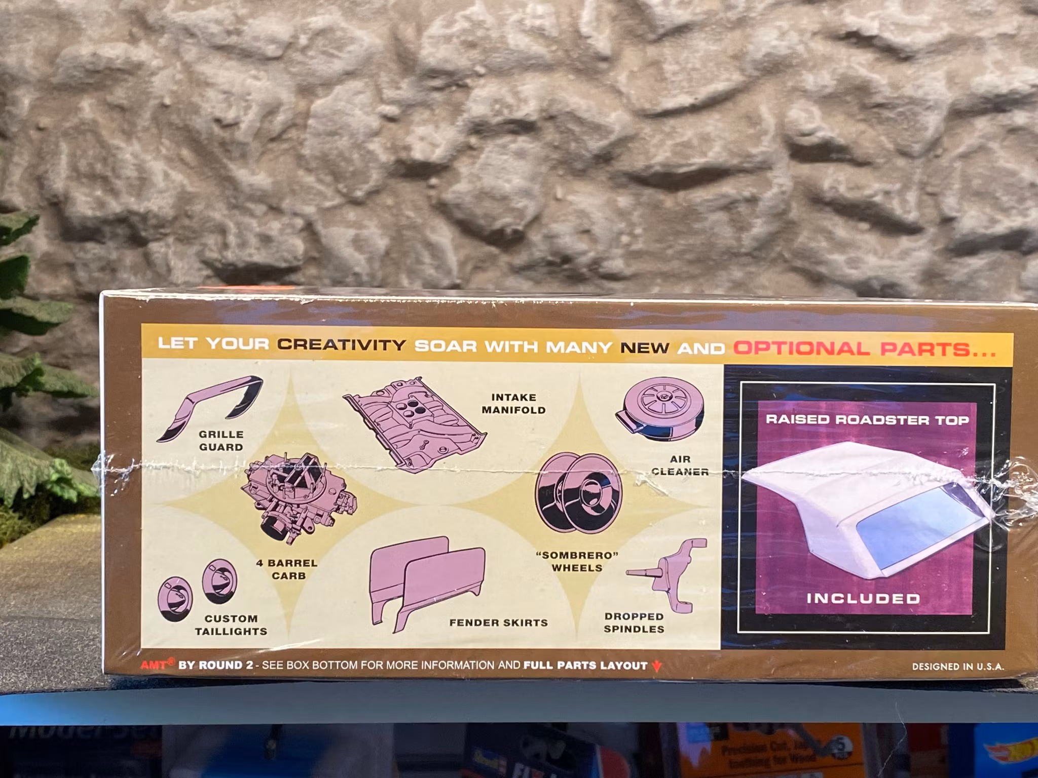 Skala 1/25 Byggmodell Ford Thunderbird 62' från AMT