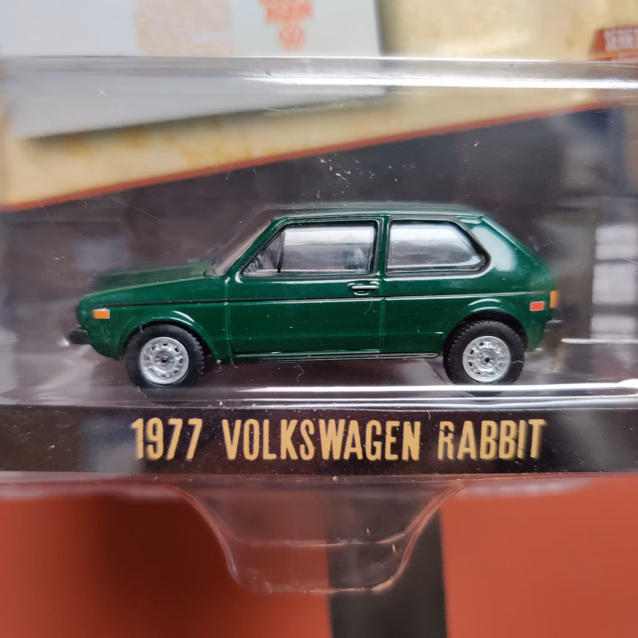 Skala 1/64 Volkswagen Rabbit (1977) Ser.6 "Vintage AD Cars" från Greenlight