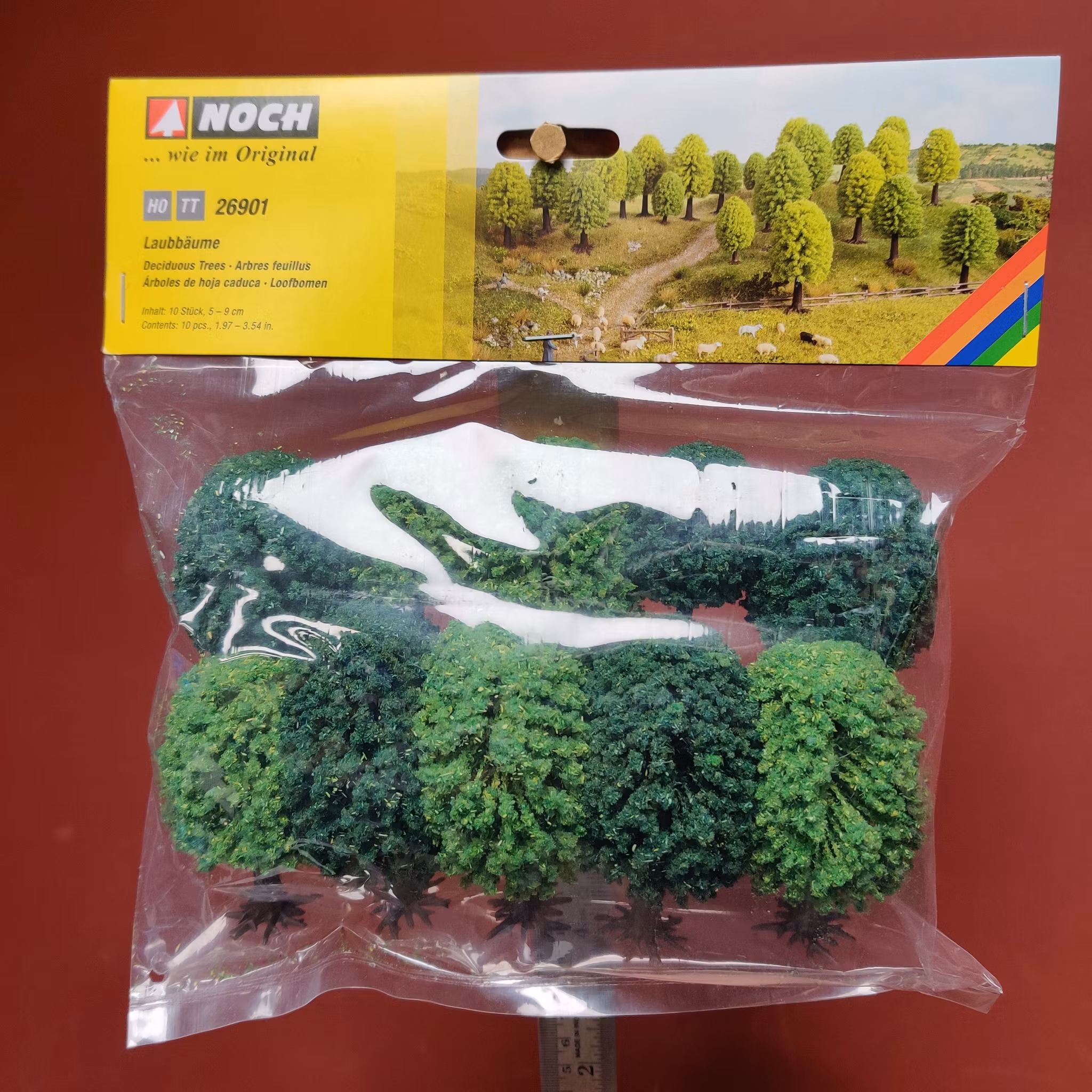 NOCH 26901 Lövträd i olika höjder 10 stycken
