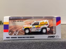 Skala 1/64 1998 Mitsubishi Pajero Evolution #206 fr Inno 64