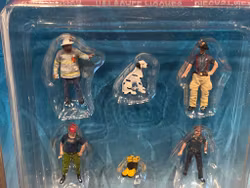 Skala 1/64 Figurer - Brandmän + stövlar - American Diorama MiJo