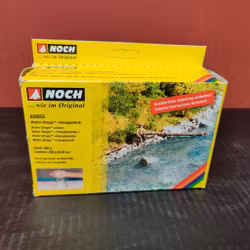 NOCH 60855 Konst vatten Water-Drops transparant 250 gram