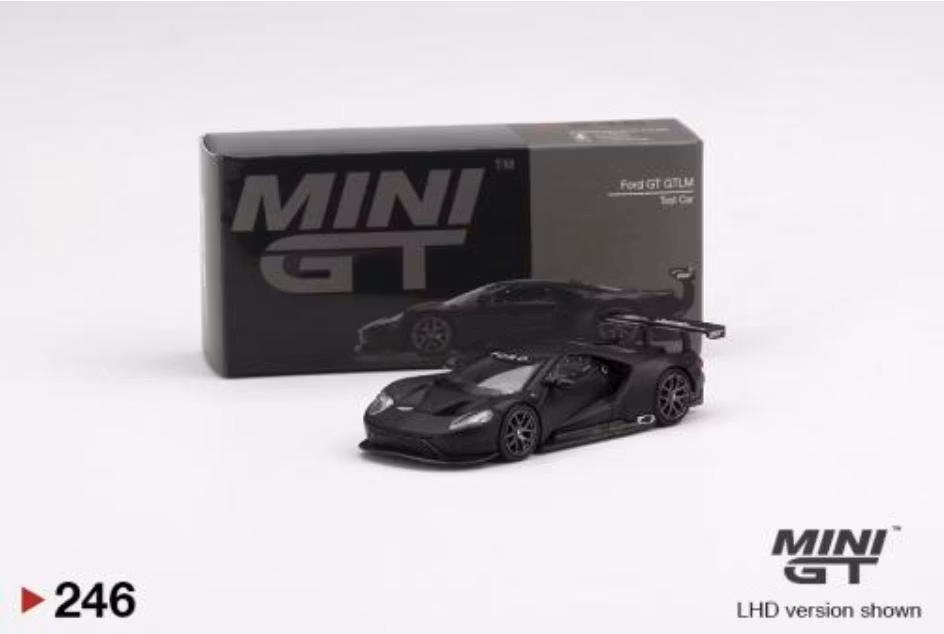 Skala 1/64 - Ford GT GTLM Test Car från MINI GT