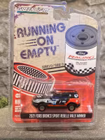 Skala 1/64 Ford Bronco Sport Rebelle Rally 21' - Running on Empty fr Greenlight