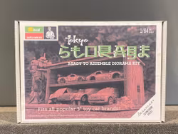 Skala 1/64: "Tokyo Storage" - fin byggsats av ett lastställ i Japan fr. Sjo-cal