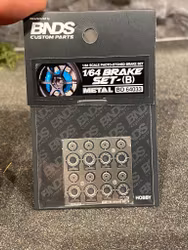 Skala 1/64 BNDS Custom Parts: Skivbromsar / broms-set B i metall