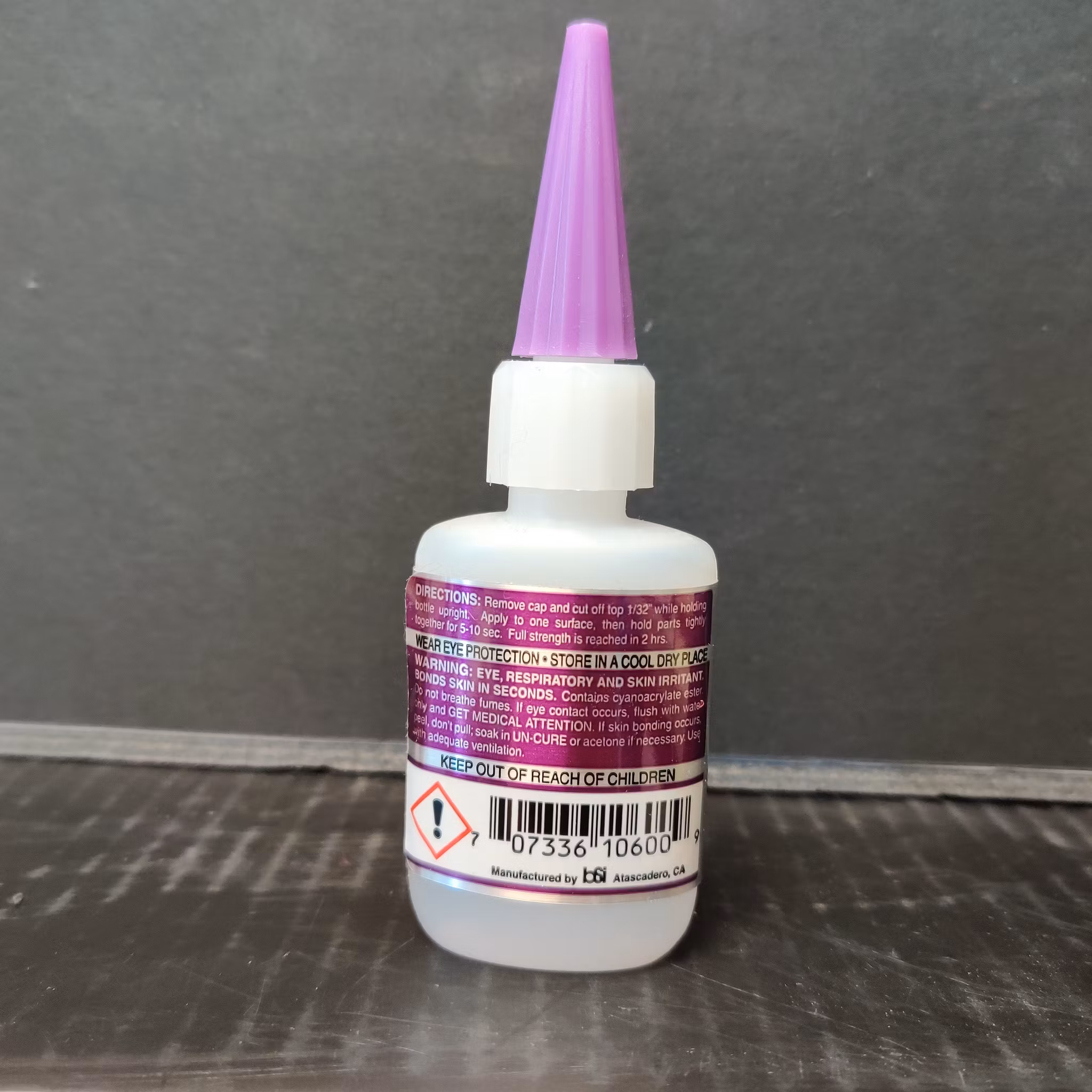 Insta-Cure Cyanakrylat snabblim 5-10 sekunder Från Bob Smith Industries