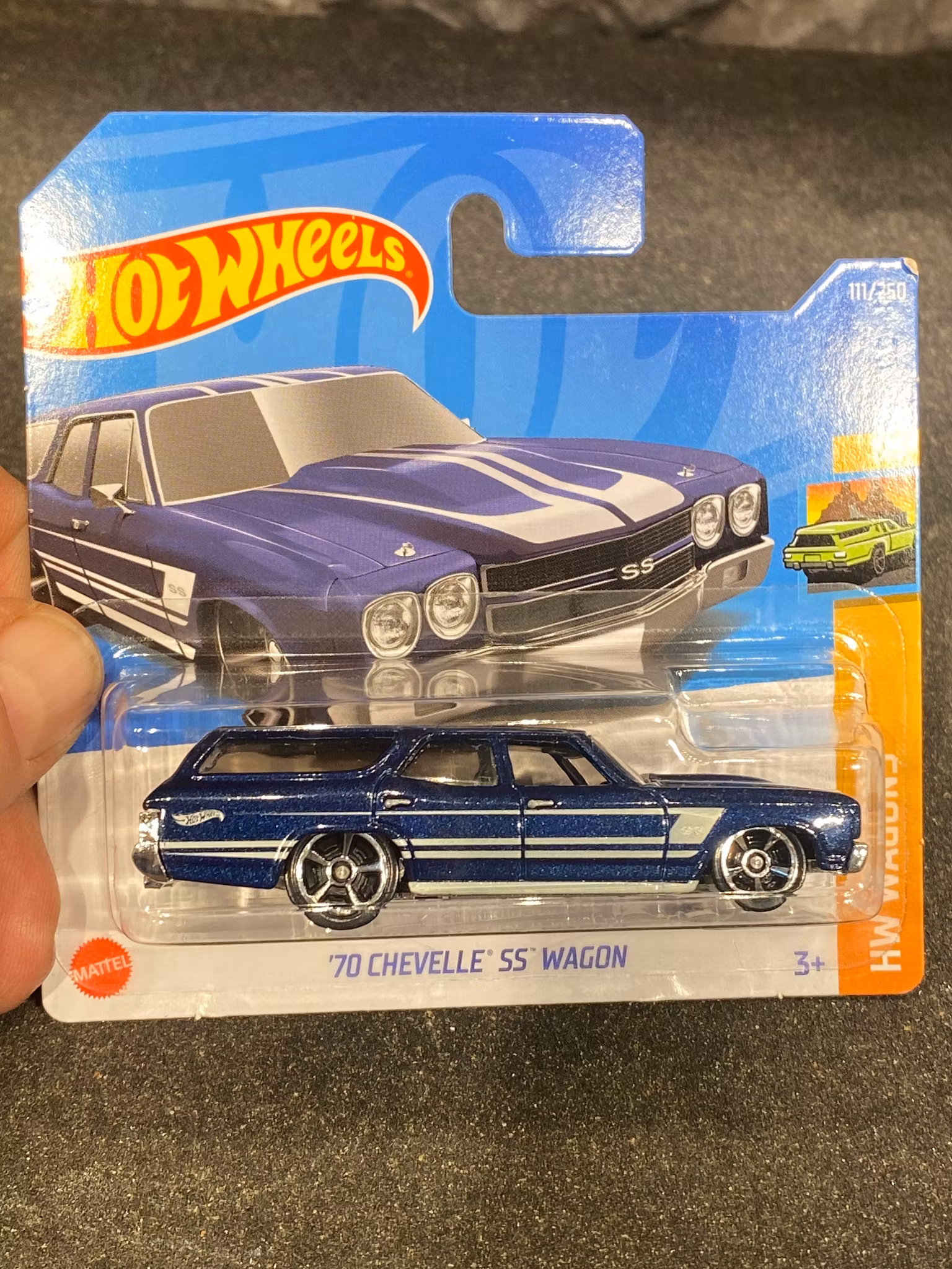 Skala 1/64 Hot Wheels "HW WAGONS": Cheveller SS Wagon 70'