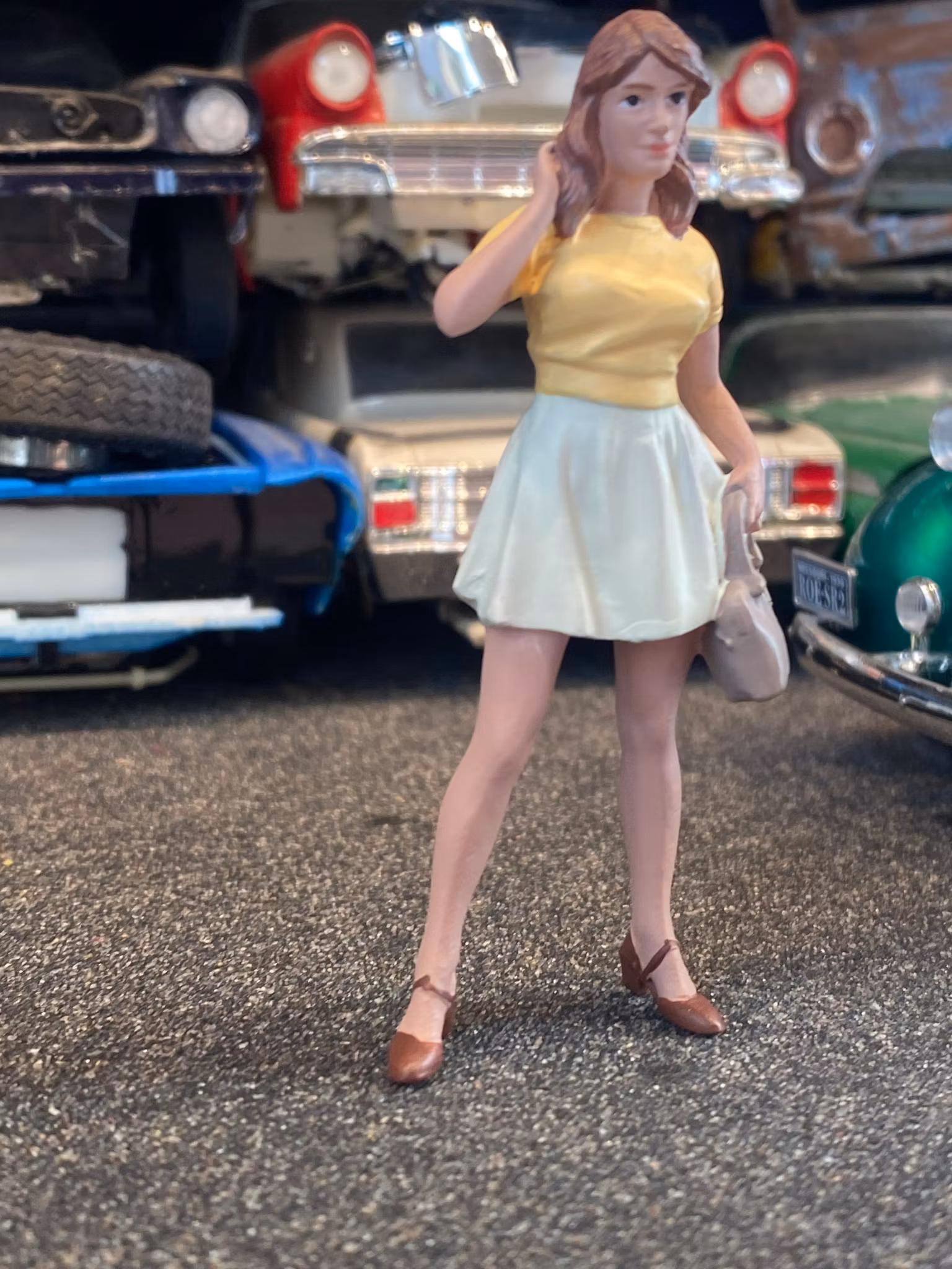 Skala 1/24 Charlotte ringer polarna...  - American Diorama