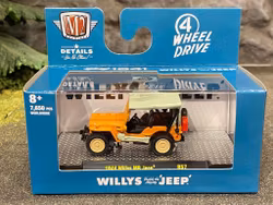 Skala 1/64 Willy's MB Jeep 1944' "Auto Meets" fr M2 Machines