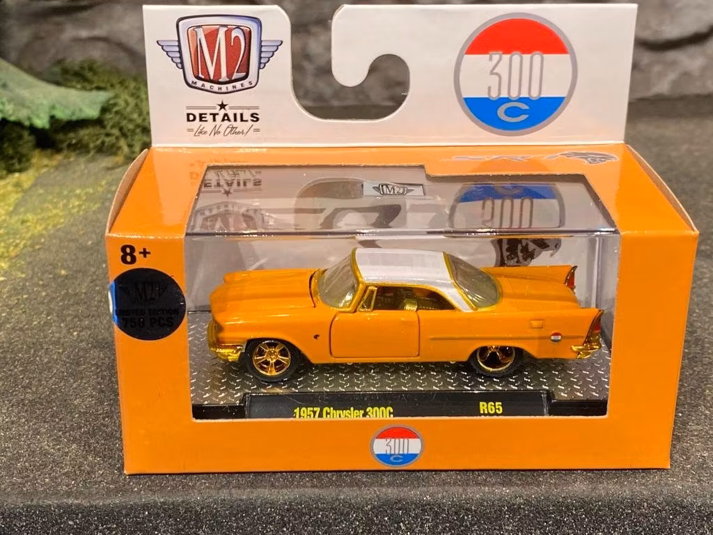 Skala 1/64 Chrysler 300C 57' "Auto Shows" fr M2 Machines