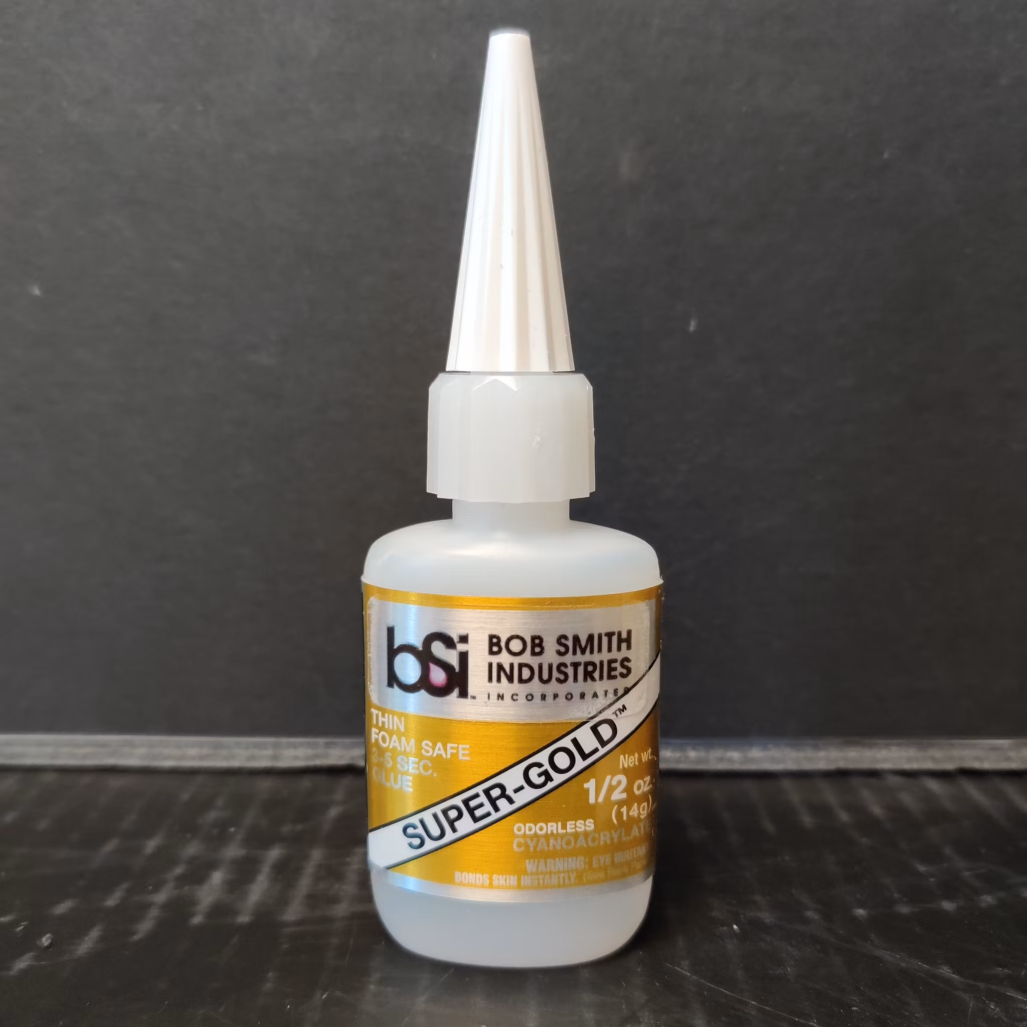 Super-Gold Cyanakrylat snabblim 3-5 sek. luktfri Från Bob Smith Industries