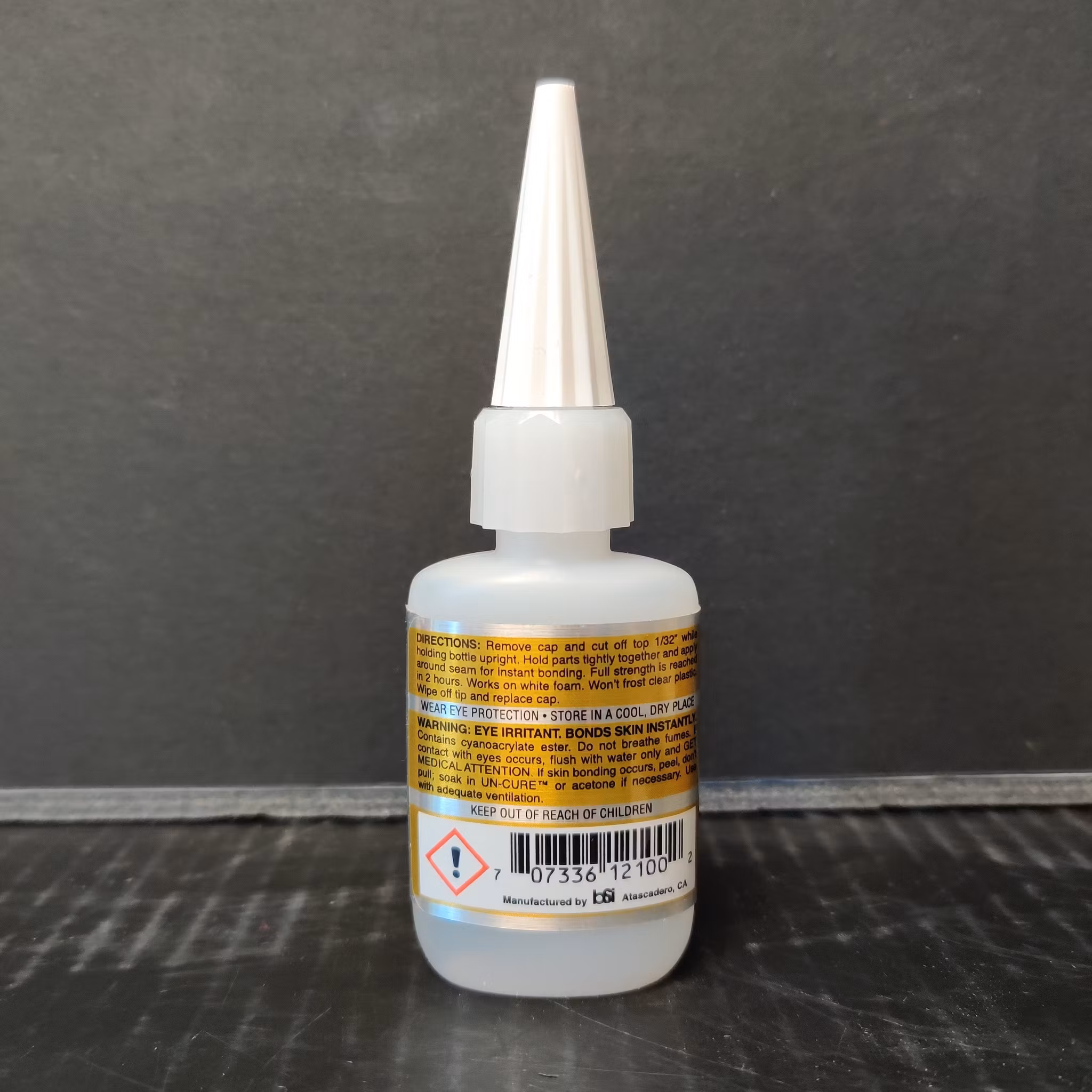 Super-Gold Cyanakrylat snabblim 3-5 sek. luktfri Från Bob Smith Industries