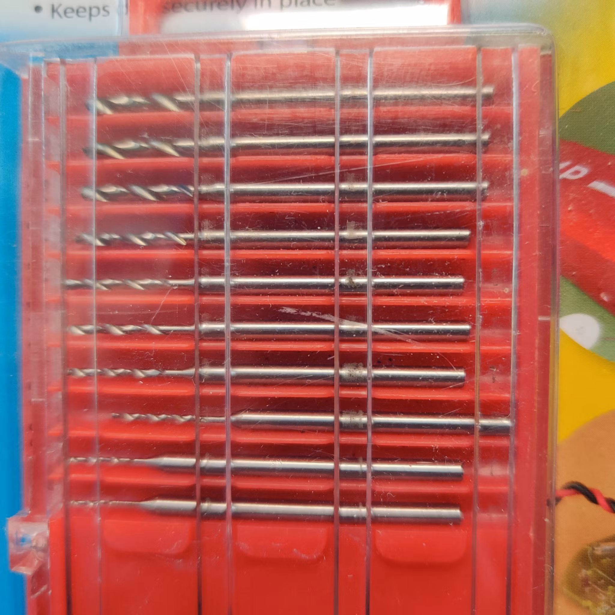 Mikroborr-set Microbox Drill set 10 st kvalitets HSS-borr (0,5-2,2mm) från ModelCraft