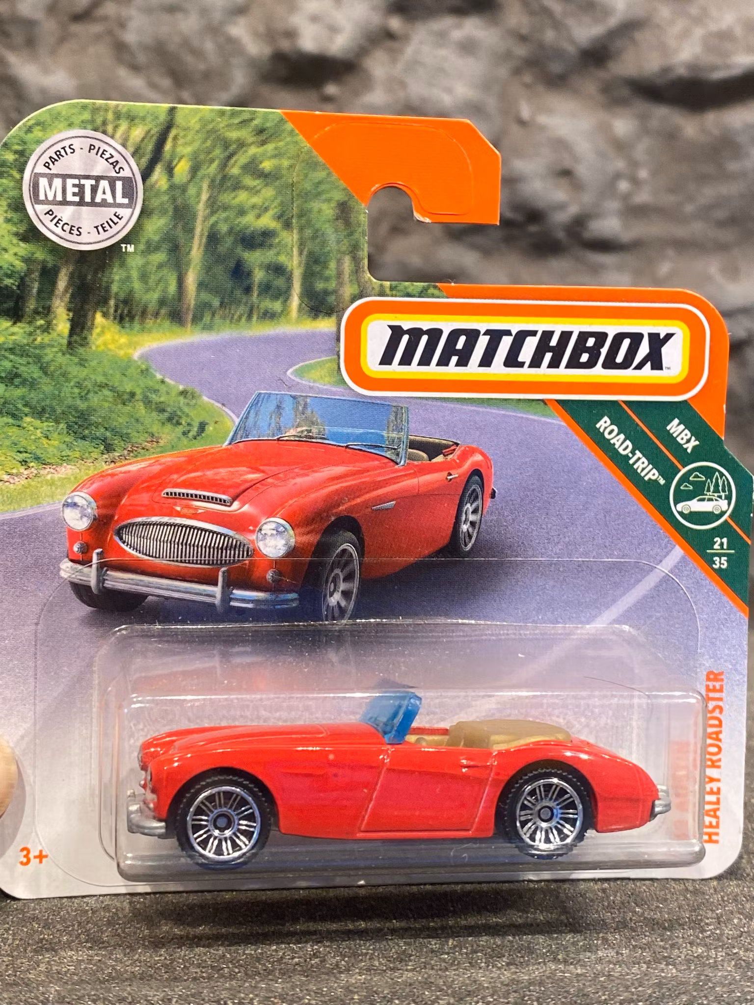 Skala 1/64 Matchbox: Austin Healey 63'