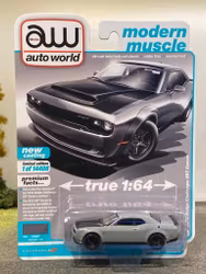 Skala 1/64 Dodge Challenger SRT Demon 18' fr AUTO WORLD Lim.Ed. Rel.2 Ver A