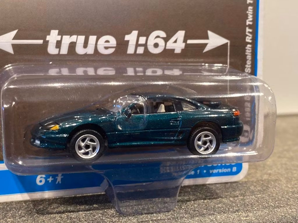 Skala 1/64 Dodge Stealth R/T Twin Turbo 92' fr AUTO WORLD Lim.Ed. Rel.1 Ver B