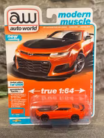 Skala 1/64 Chevy Camaro ZL1 1LE 19' fr AUTO WORLD Lim.Ed. Rel.2 Ver A