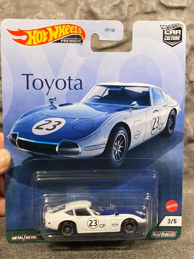 Skala 1/64 Hot Wheels PREMIUM - Toyota: Toyota 2000 GT
