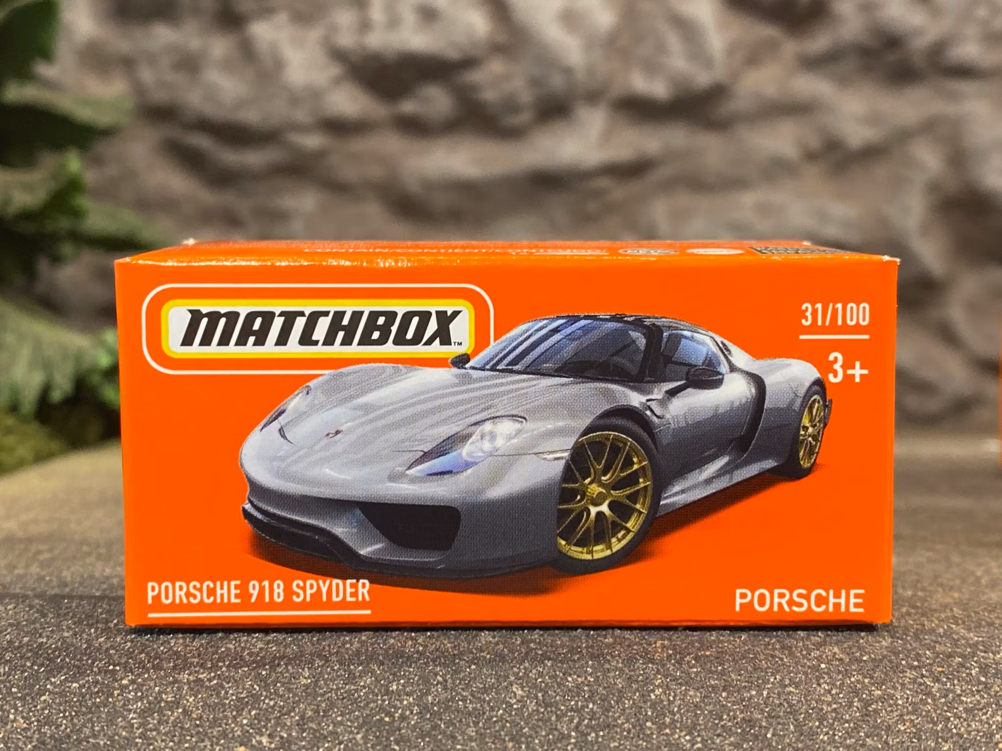 Skala 1/64 Matchbox -  Porsche 918 Spyder