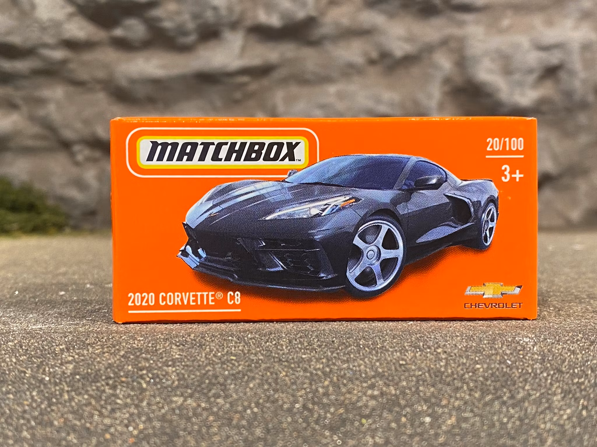 Skala 1/64 Matchbox -  Chevrolet Corvette C8 20'