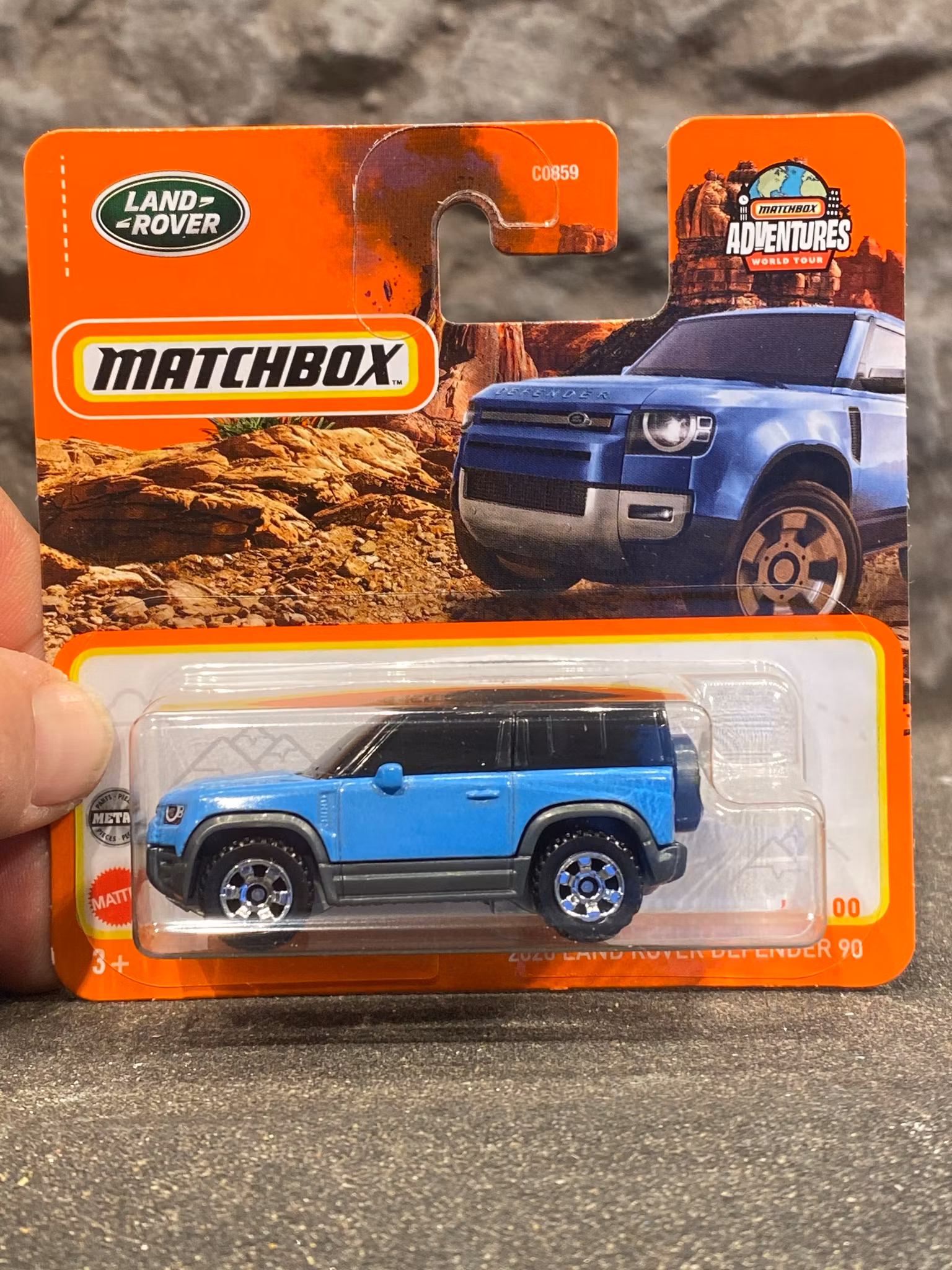 Skala 1/64 Matchbox -  Land Rover Defender 90 2020'