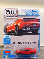 Skala 1/64 Chevy Camaro ZL1 18' fr AUTO WORLD Lim.Ed. Rel.1 Ver B