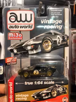 Skala 1/64 Ford GT 1965' Svart Nedsmutsad version från Auto World