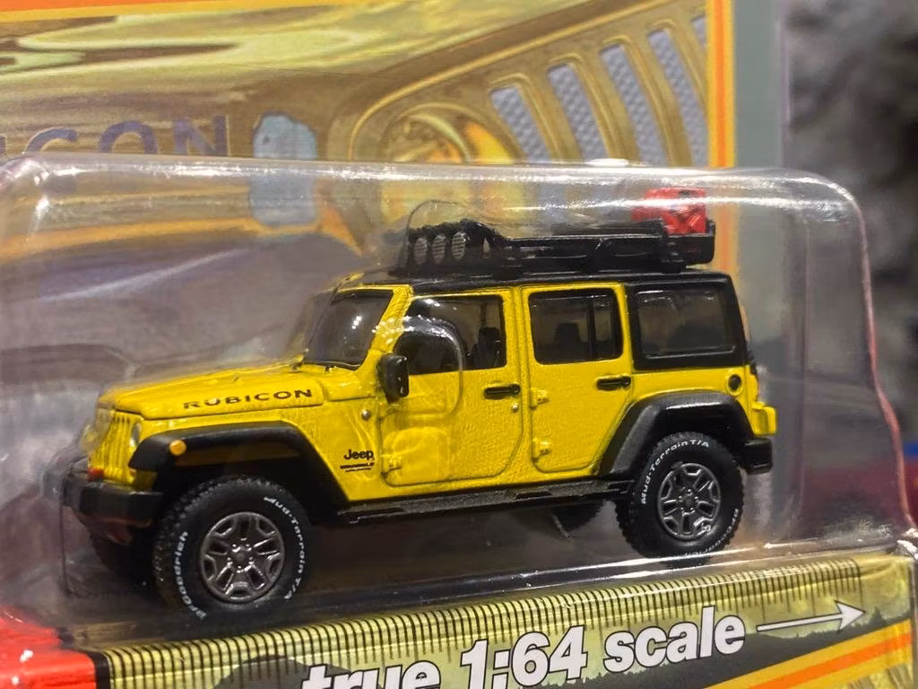 Skala 1/64 JEEP Wrangler Unlimited 4x4 fr AUTO WORLD Lim.Ed. MiJo Excl.