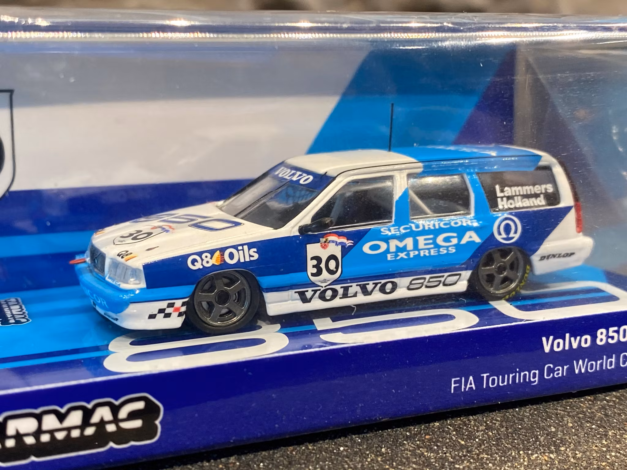 Skala 1/64 VOLVO 850 ESTATE, FIA tcwc 1994, J Lammers fr TARMAC works