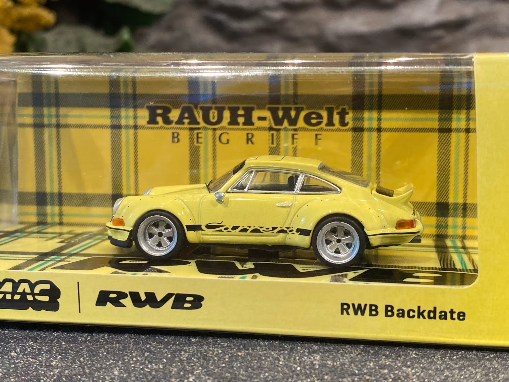 Skala 1/64 Porsche 911 RWB Backdate fr TARMAC works